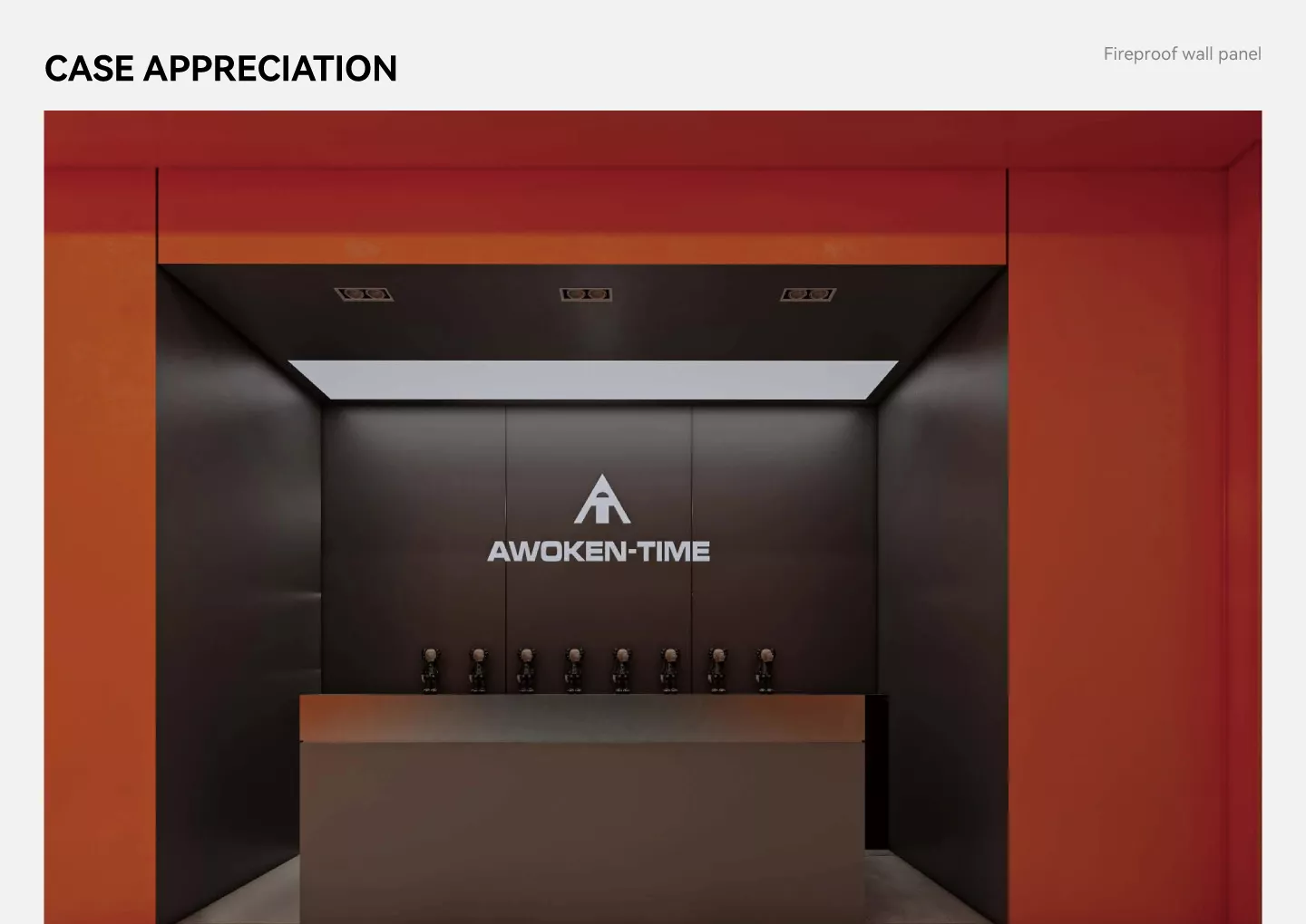 fireproof wall panel