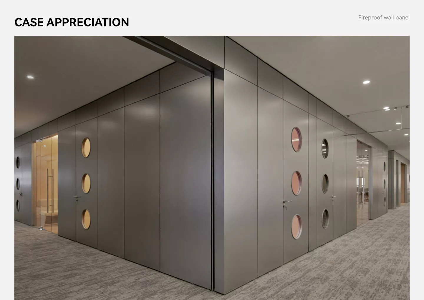 fireproof wall panel