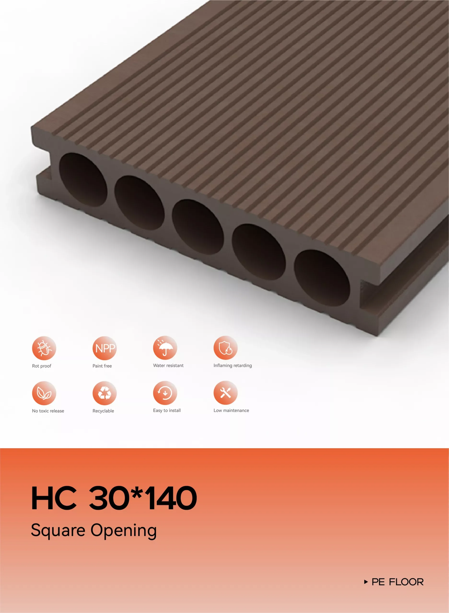 hc 30*140 round mouth