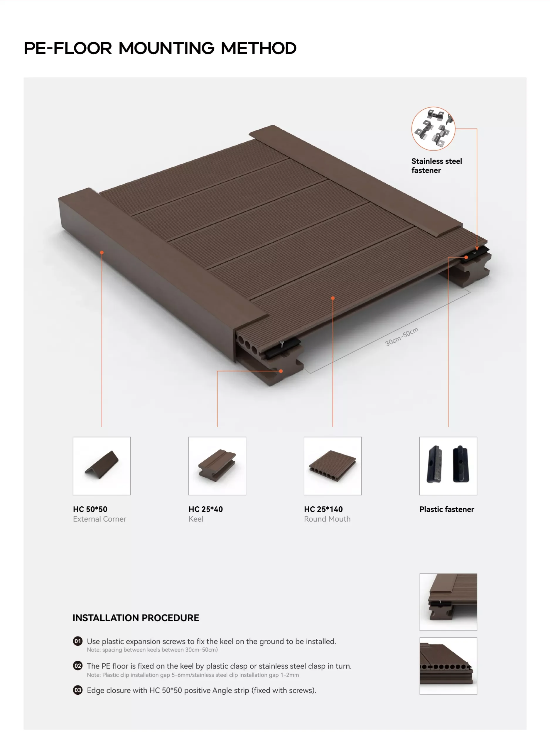 small eight pieces wood grain