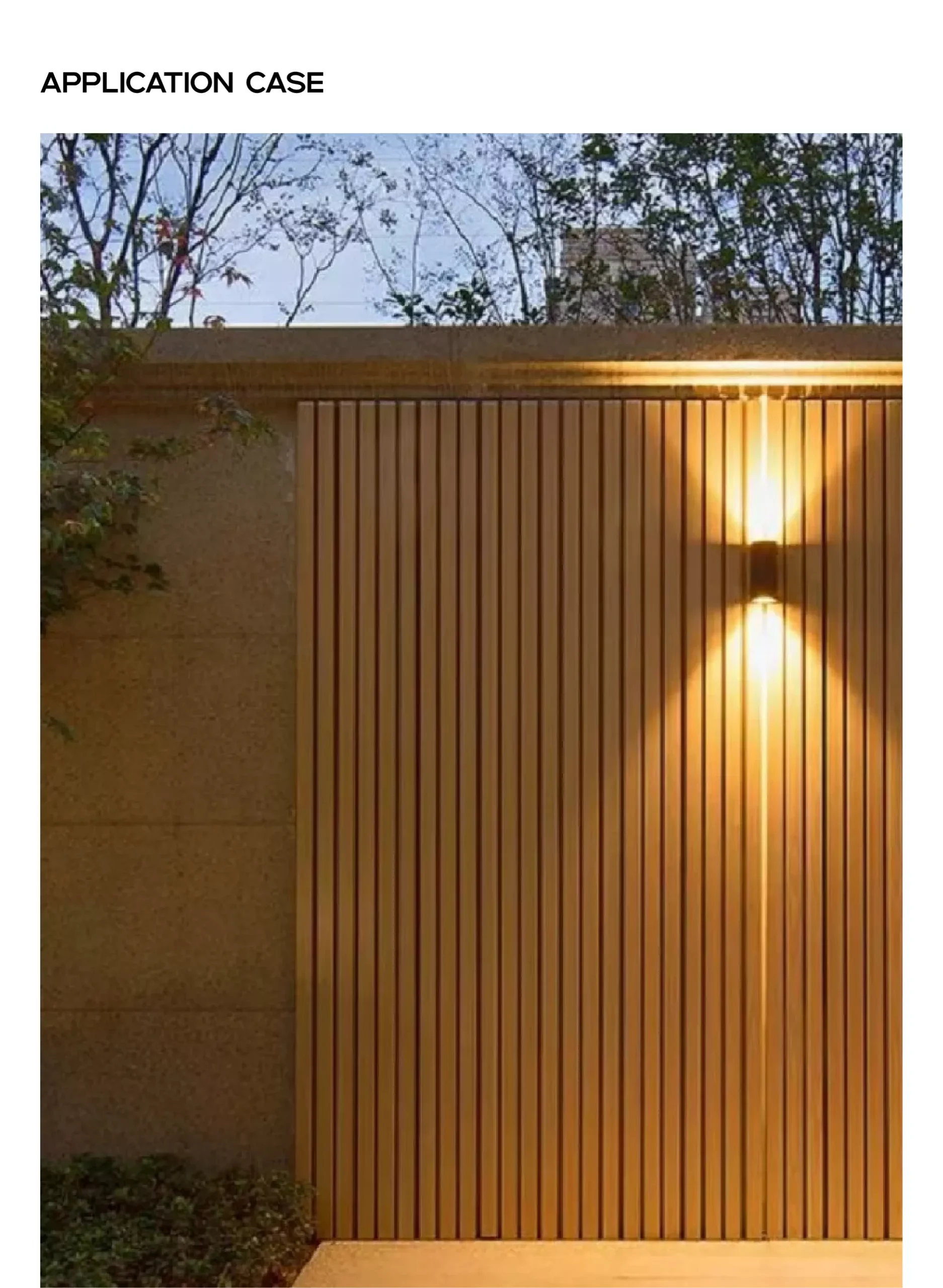 hc 220*26 co extruded great wall panel