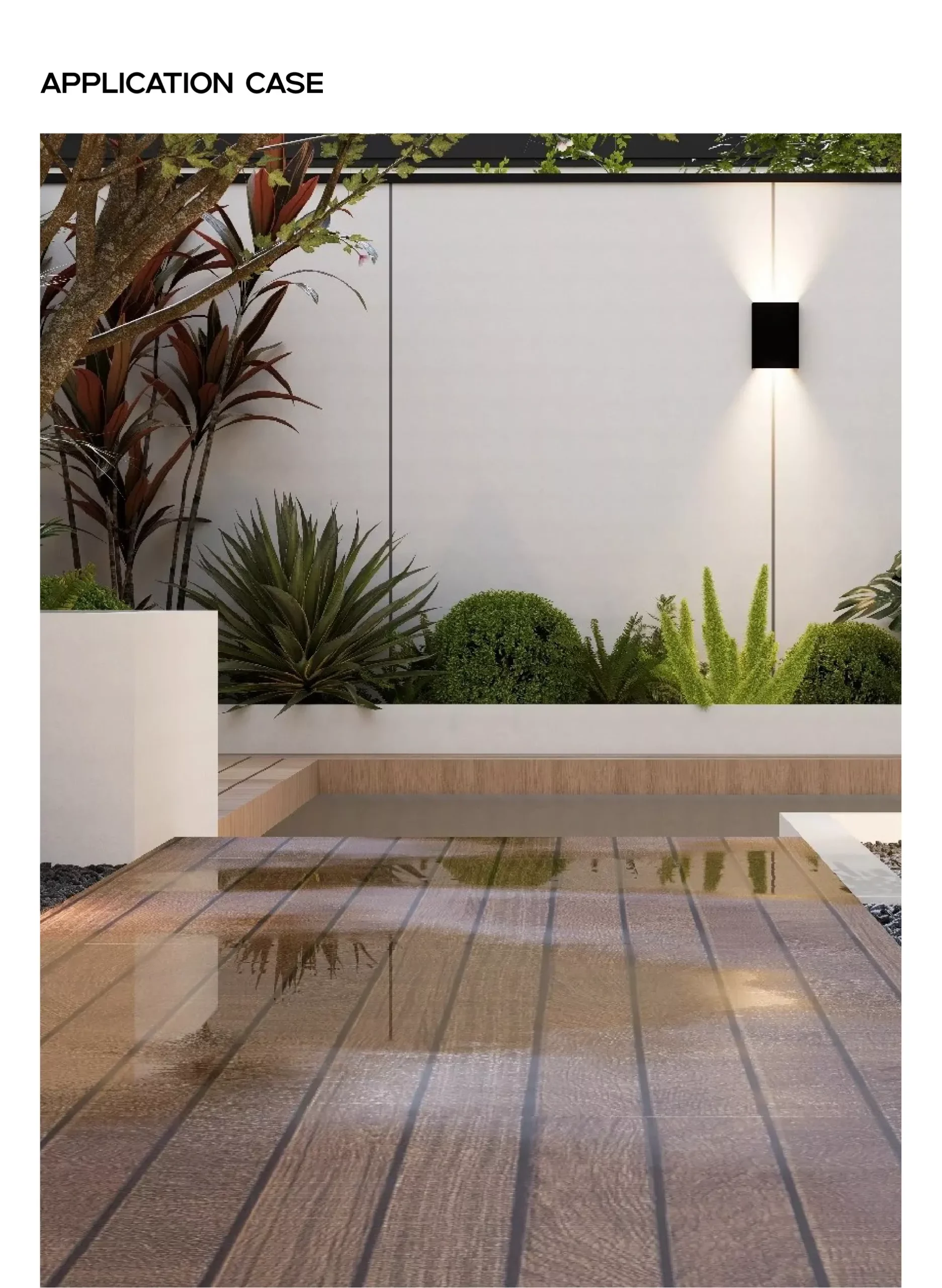 hc 25*140 embossed solid floor