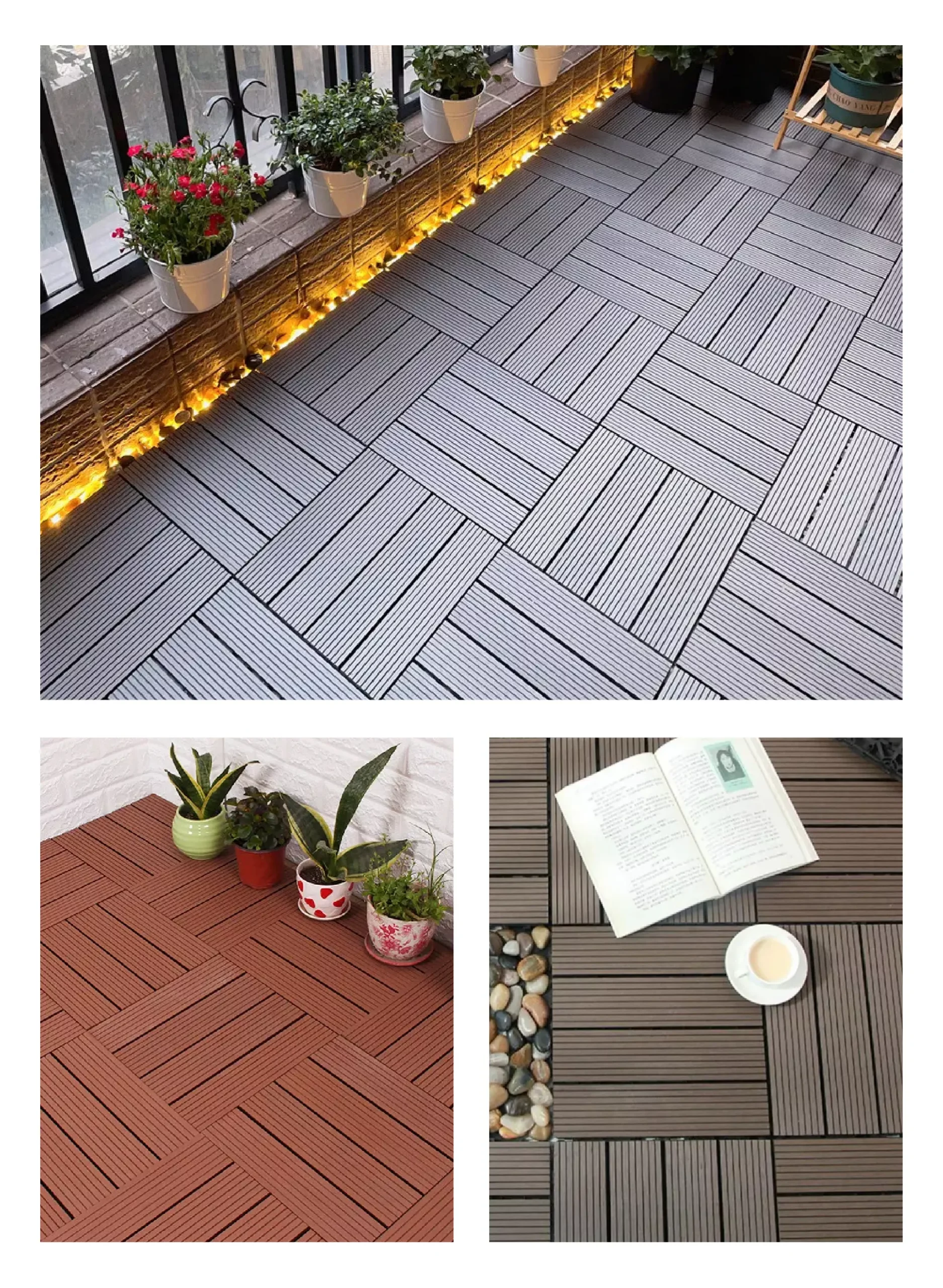 small eight pieces solid color